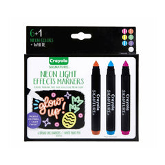 Neon Light Effects Markers 6 Colours Art