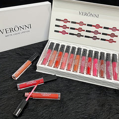 12pc Velvet Matte Lip Gloss Gift Set Long Lasting Waterproof Lip Mud