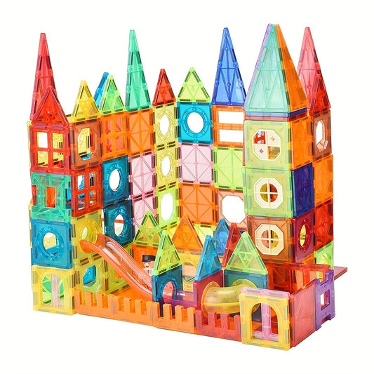 Magnetic Building Blocks 32pcs 47pcs 60pcs for Kids Stacking Blocks