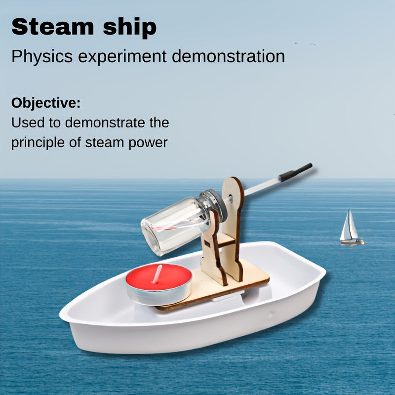 Educational Science Experiment Kit - Steamship Power Evolution