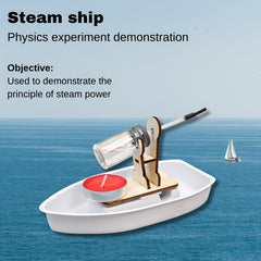 Educational Science Experiment Kit - Steamship Power Evolution