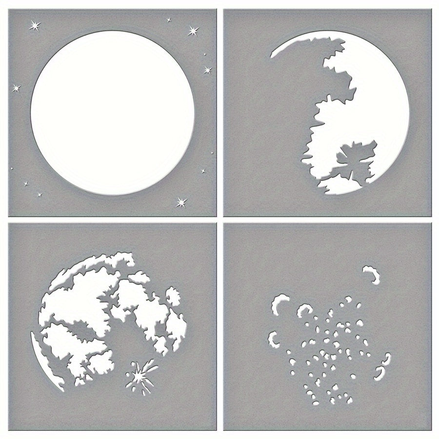 Celestial Zodiacs Stencil Template for DIY Painting