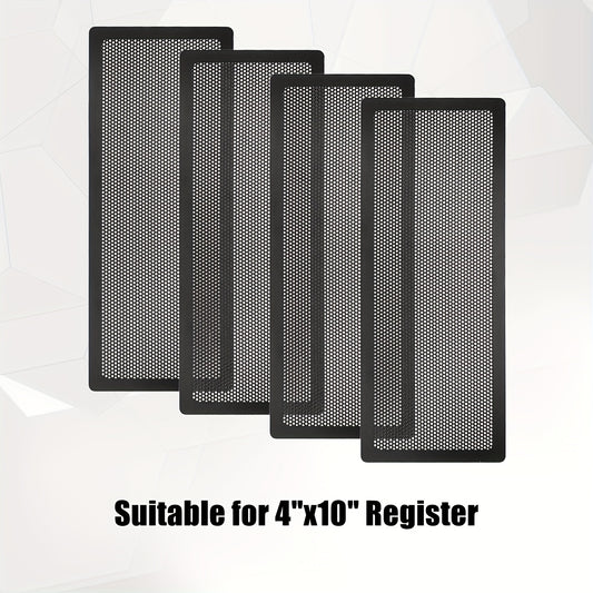 Magnetic Vent Mesh Covers 4pcs Floor Register Vent Cover