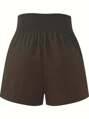  Women's High Rise Fitness Shorts