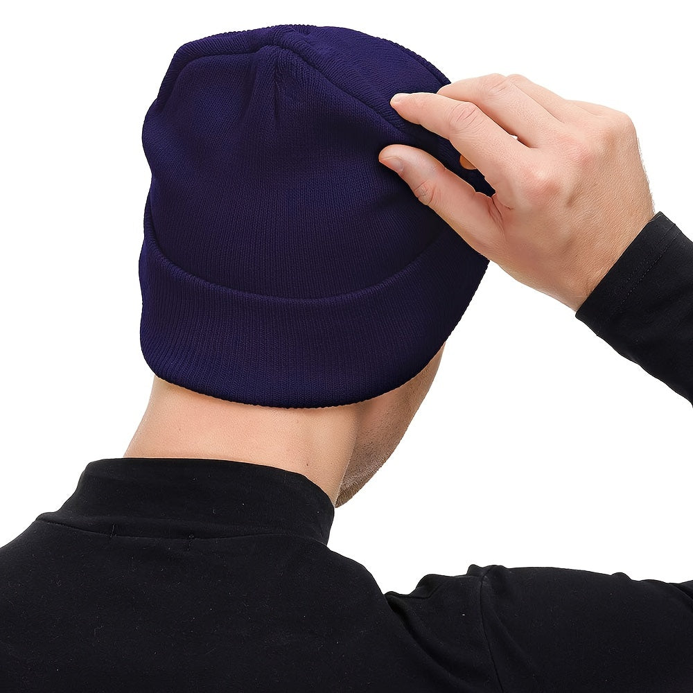Soft Winter Beanie Hat for Men Women