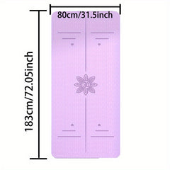 12MM Yoga Mat Non Slip Double Sided Exercise Fitness Mat