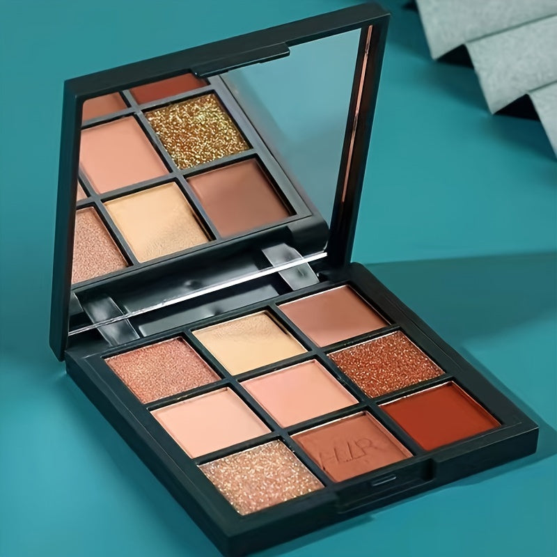 9 Colors Crane Eyeshadow Palette Waterproof Long-lasting Makeup