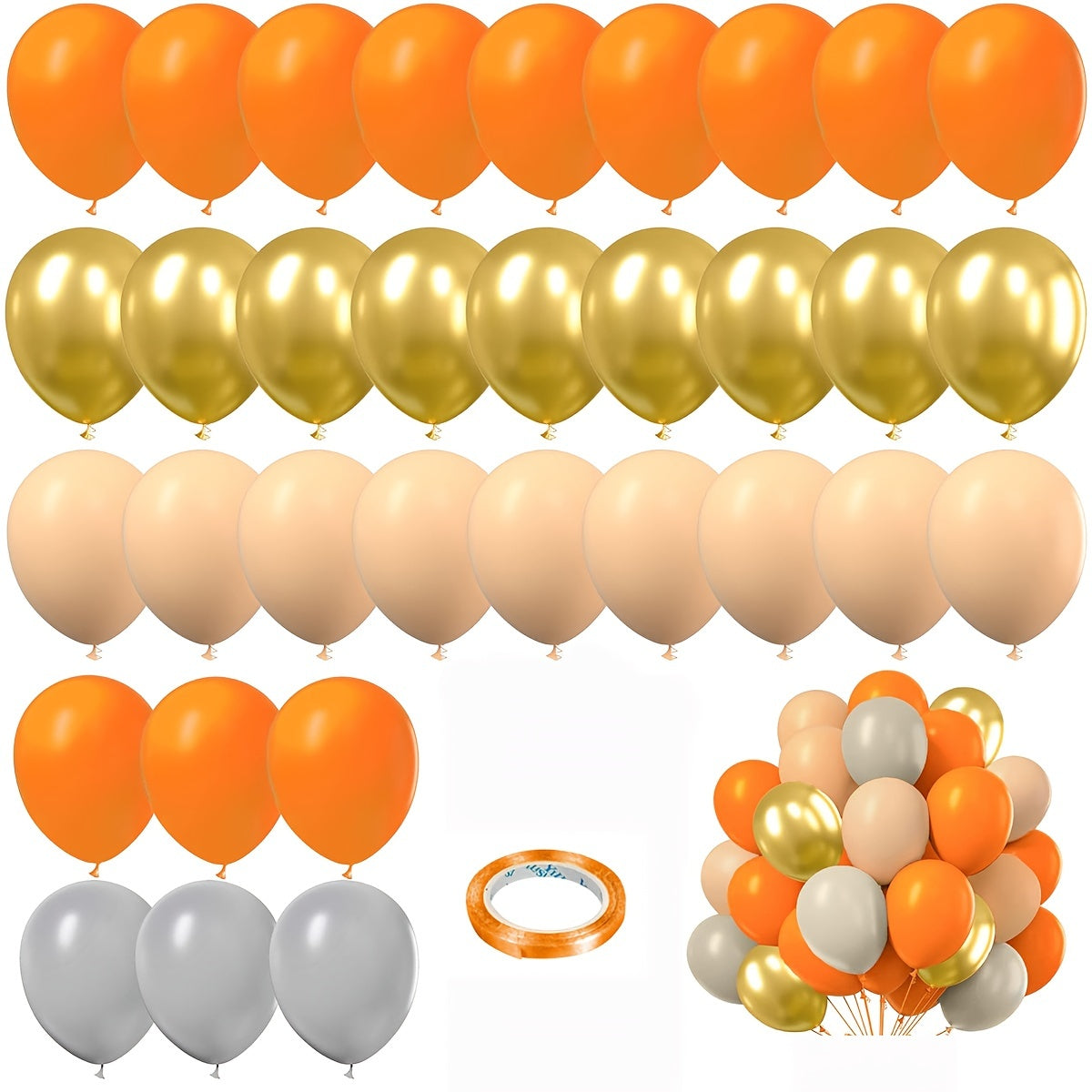 61pcs Balloon Garland Arch Kit Thanksgiving Christmas Wedding Birthday Decor