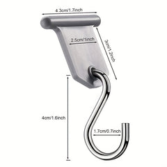 24PCS Rv Awning Hooks For Lights Camping Accessory Hangers Set