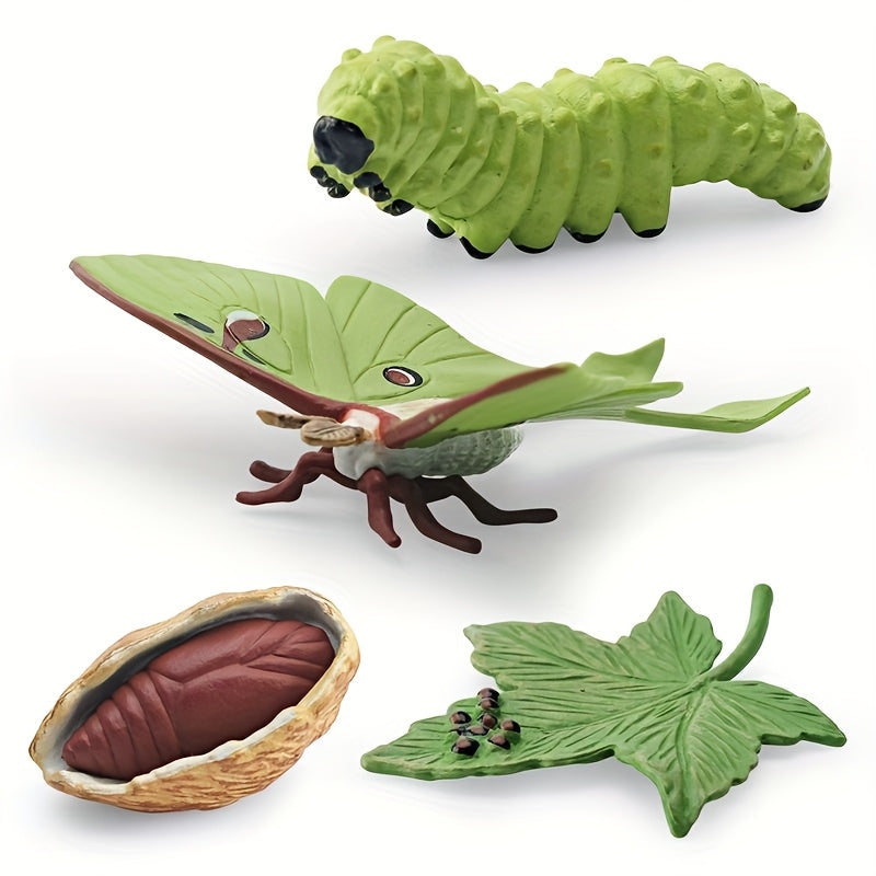 Moon God Moth Life Growth Cycle Toy Set