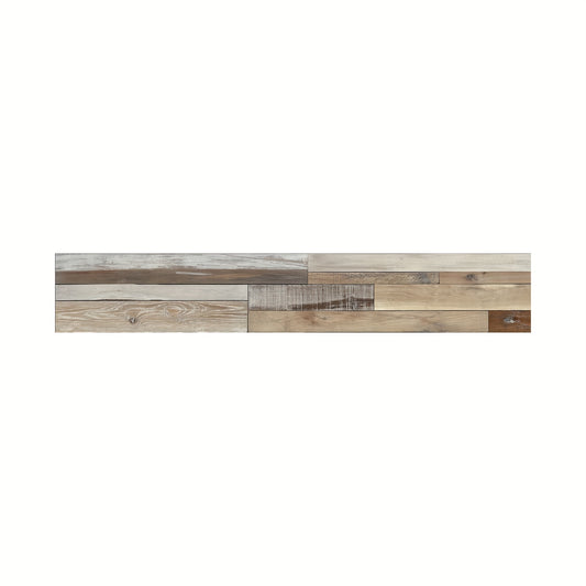 Grey Wood Flooring Peel & Stick Tiles 15 x 88, Waterproof, Easy Install