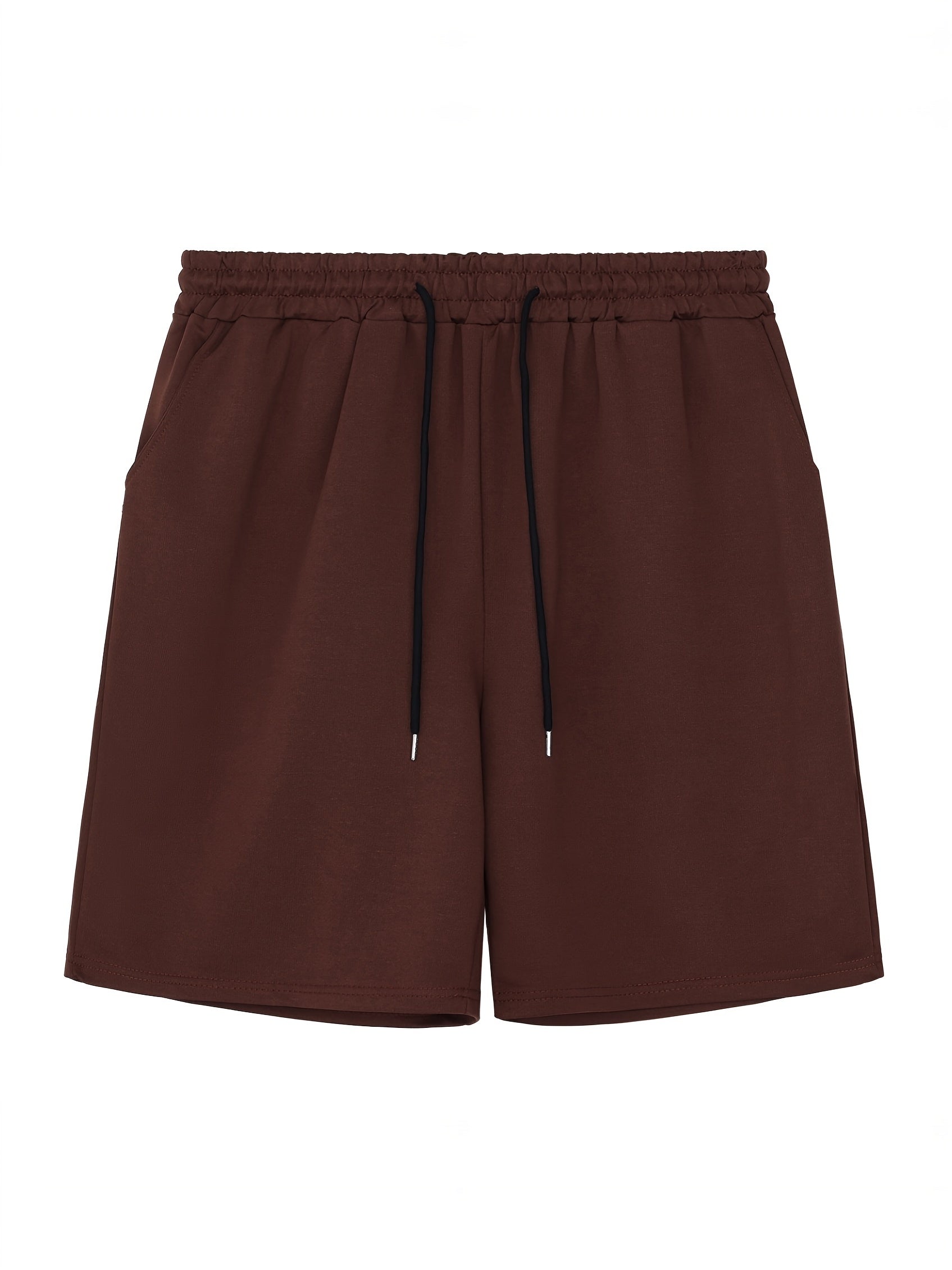 Men's Classic Casual Elastic Waist Shorts for Summer