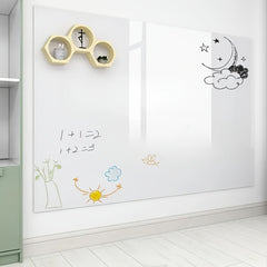 Electrostatic Whiteboard Wall Stickers Removable Doodle Painting Board