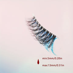 3D Wispy Crisscross Half Lashes for Natural Look