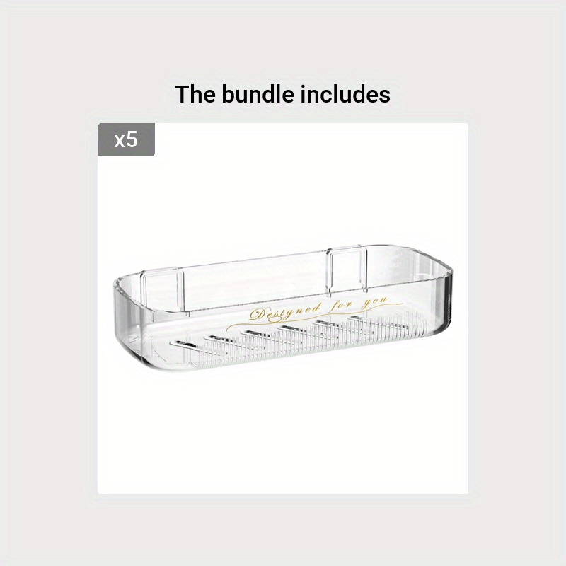 Bathroom Shelf for Toilet Wall, Moisture-proof Toiletries Shelf