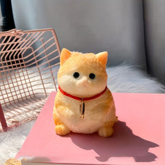 Taba Squishy Realistic Cat Toy ASMR Sensory Anxiety Relief