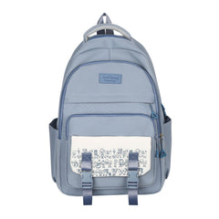High School Middle Students Backpack Cartoon Pattern Foldable Travel Bag