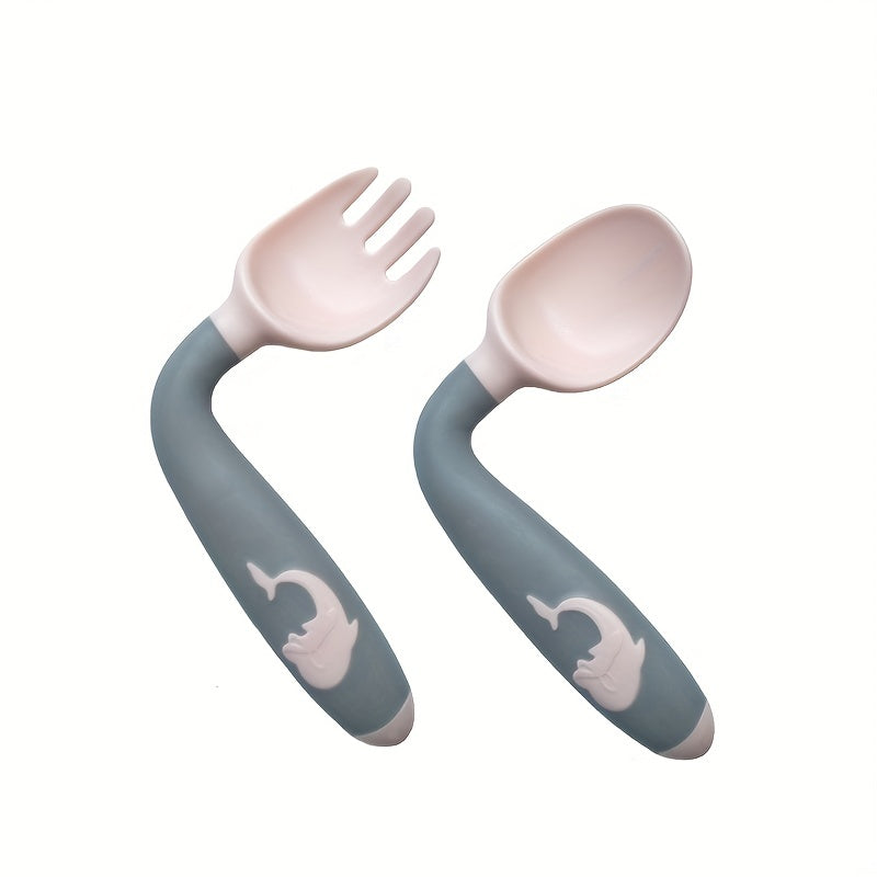 Baby Cutlery Set Learning To Eat Training Food Supplement