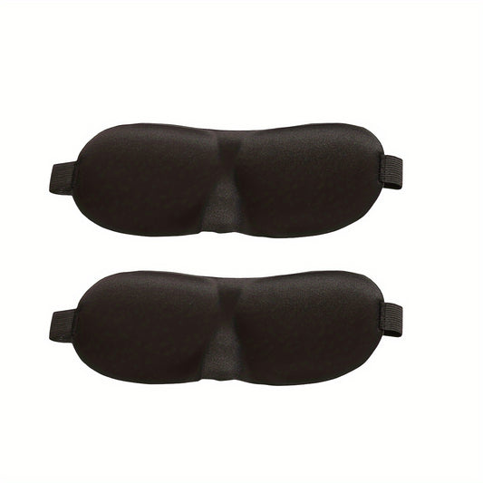 3D Eye Mask Hook And Loop Fastener Elastic Band Style Eyeshade
