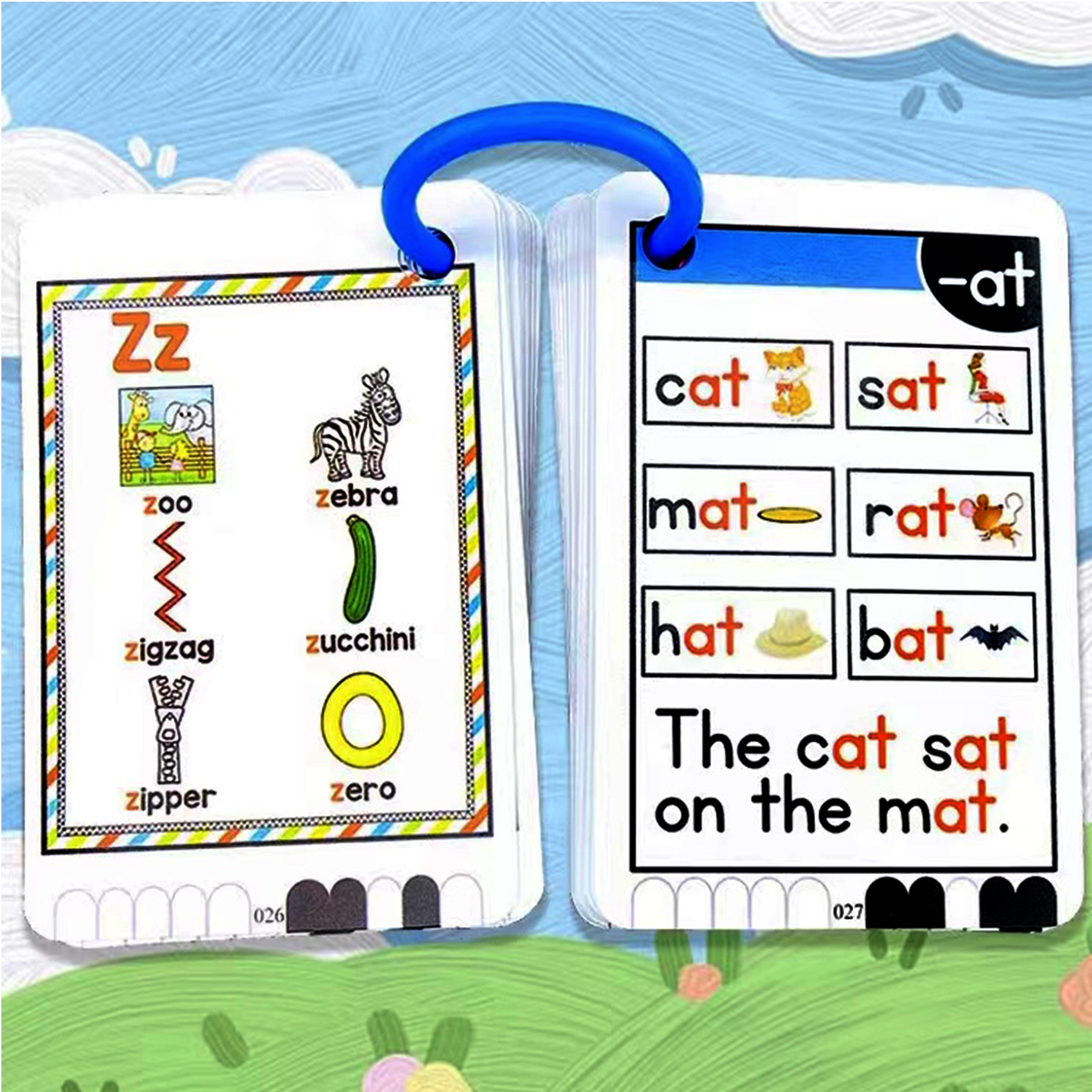 CVC Phonics Flashcards with Sight Words - Interactive Learning Toys