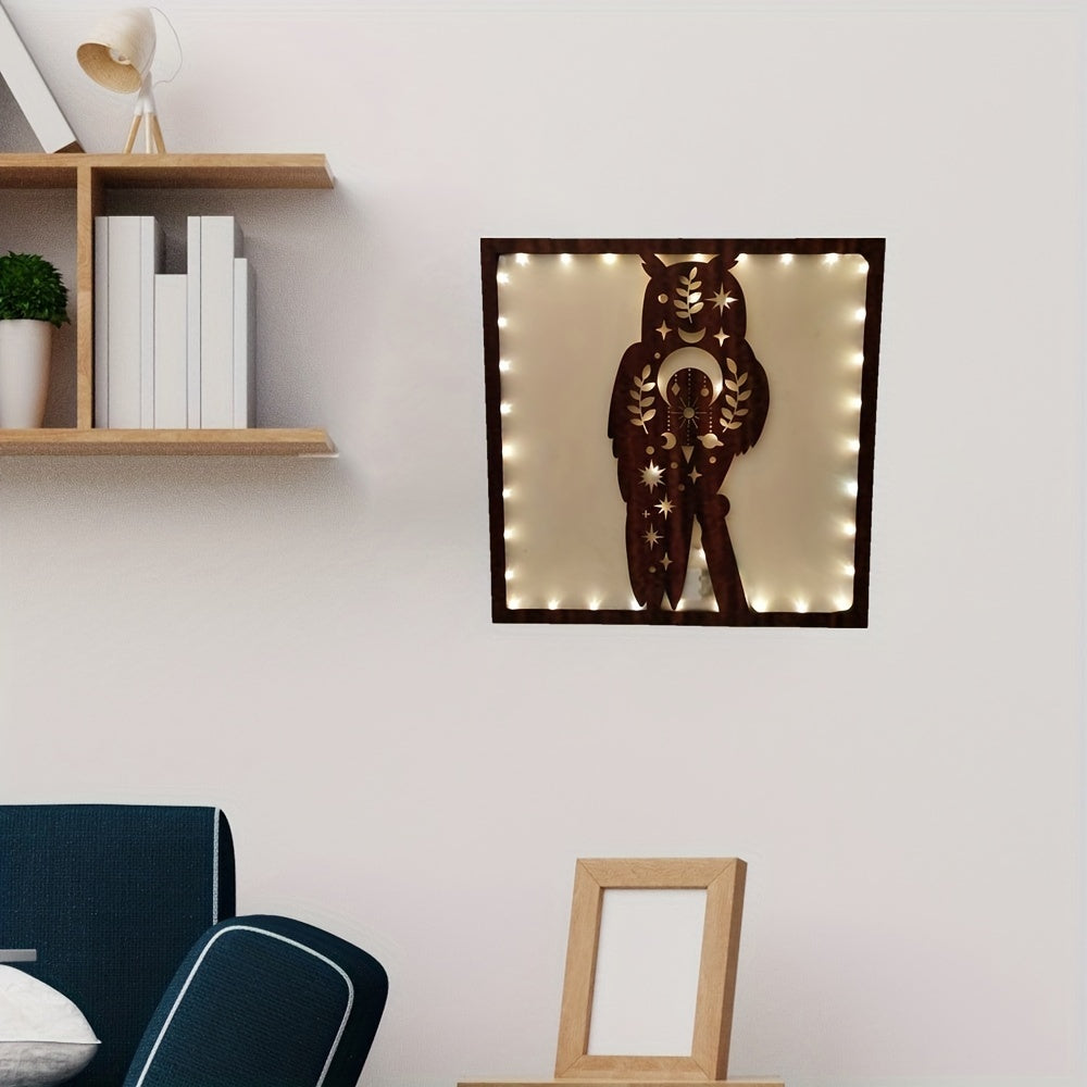 Wooden Flower Series LED Hanging Wall Light