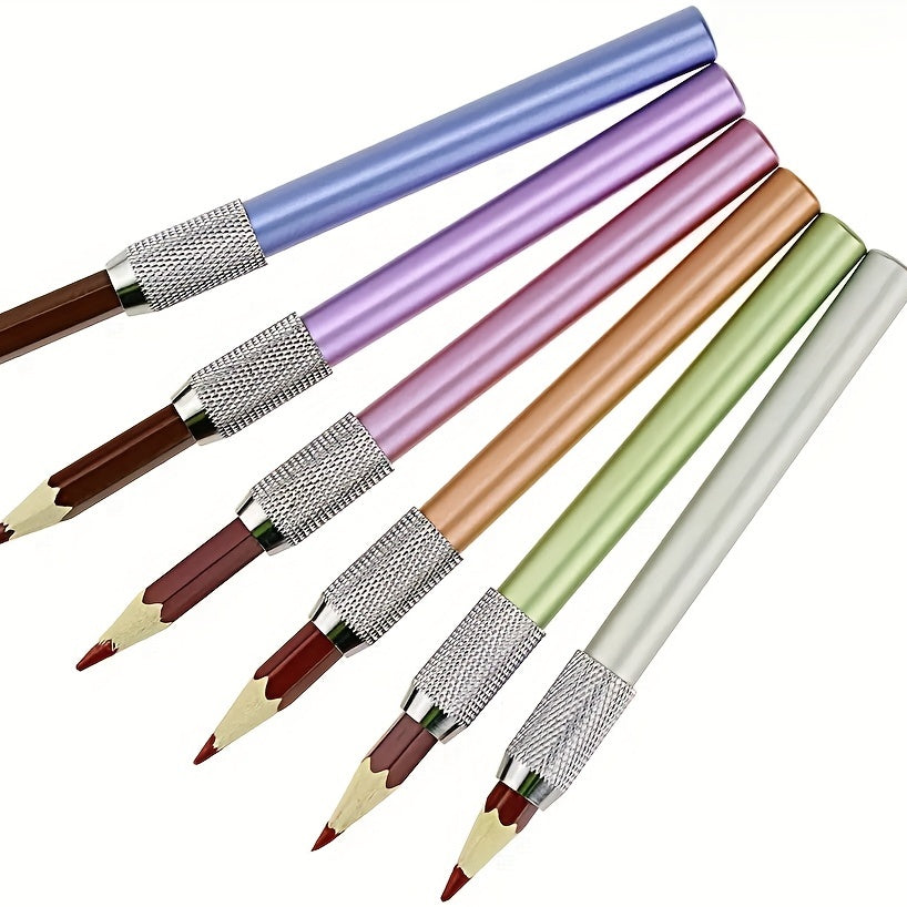 Adjustable Pencil Extender Set for Art School & Office Writing