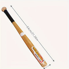 Solid Wood Baseball Bat Softball Training Ball Bat