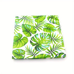 20pcs Wildflower Leaf Printed Napkins - Floral Cactus Paper Napkins