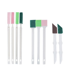 9pcs Cleaning Brush Set for Toilet, Kitchen, Window, Air Conditioner