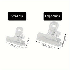 10 Pcs Storage Folder Label Office Supplies Metal Spring