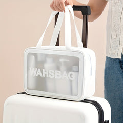 Portable Transparent Toiletry Bag Waterproof Travel Wash Bag