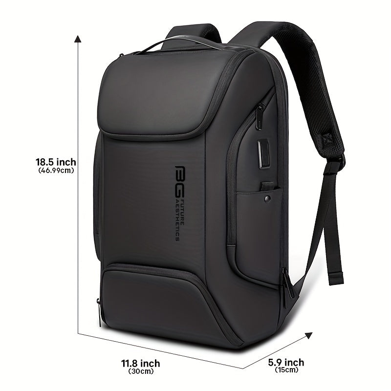 BANGE Laptop Business Backpack with USB Charging Port