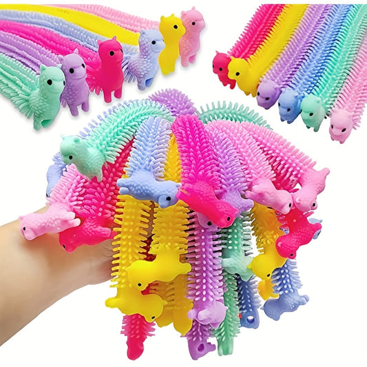 15 Pcs Colorful Elastic Rope Fidget Toys for Stress Relief