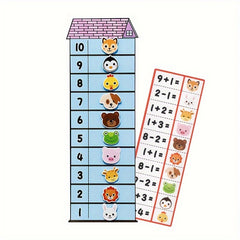 Colorful Animal Themed Digital Floor Stacking Toy for Kids