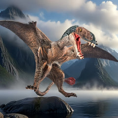Durable Pterosaur Dinosaur Toy Model Educational Collectible Gift