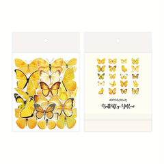 40pcs Butterfly Journal Stickers DIY Decorative Vintage Scrapbook Stickers