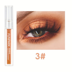 12 Colors Liquid Eyeshadow Stick Matte Shimmer Glitter Waterproof Smokey Makeup