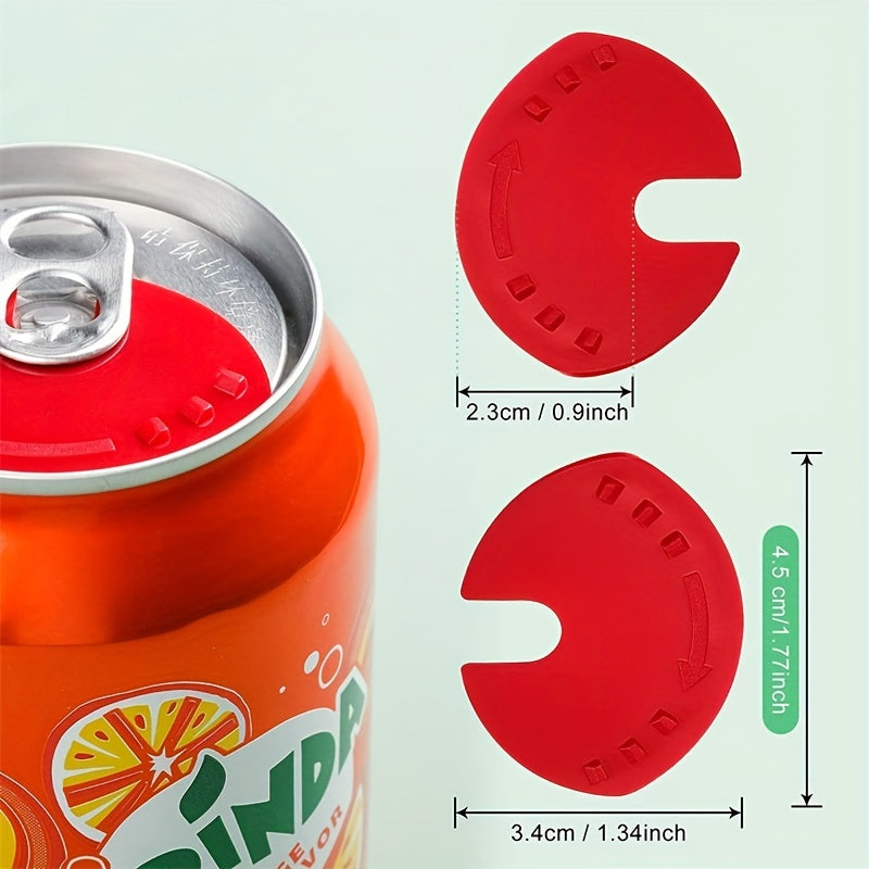 12pcs Can Lid Sealer Beverage Can Cap Protector Barricade Soda Cap Sealer