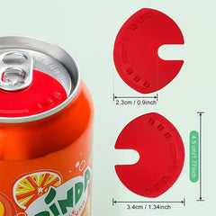 12pcs Can Lid Sealer Beverage Can Cap Protector Barricade Soda Cap Sealer