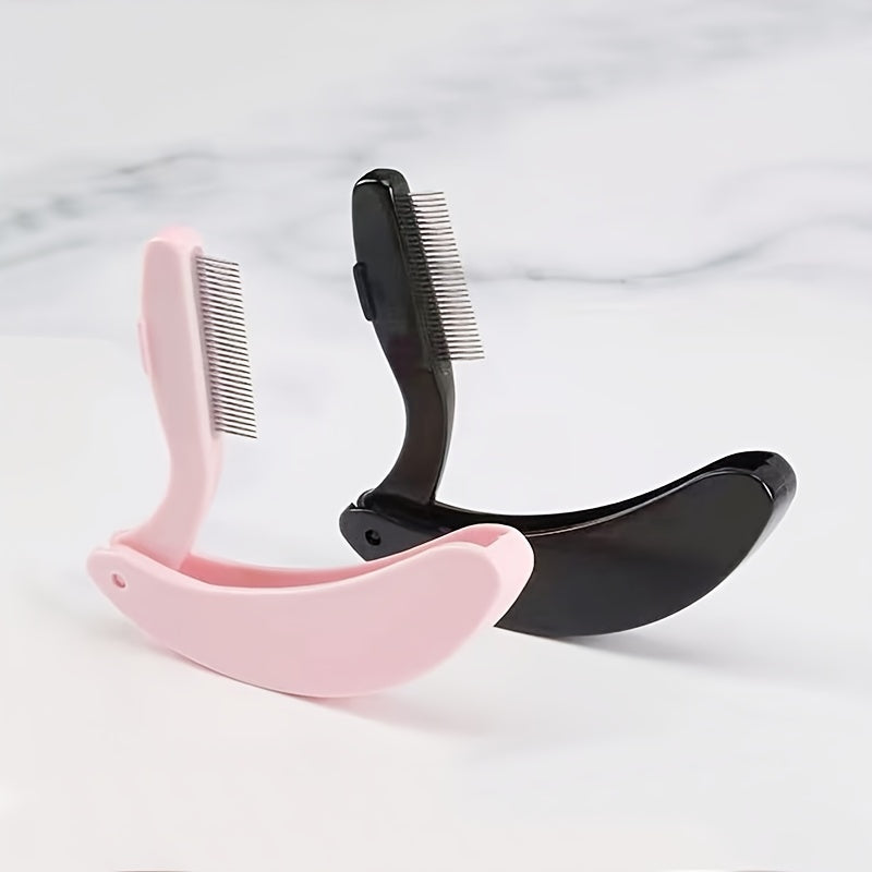 Metal Teeth Eyelash Comb for Defined Lashes