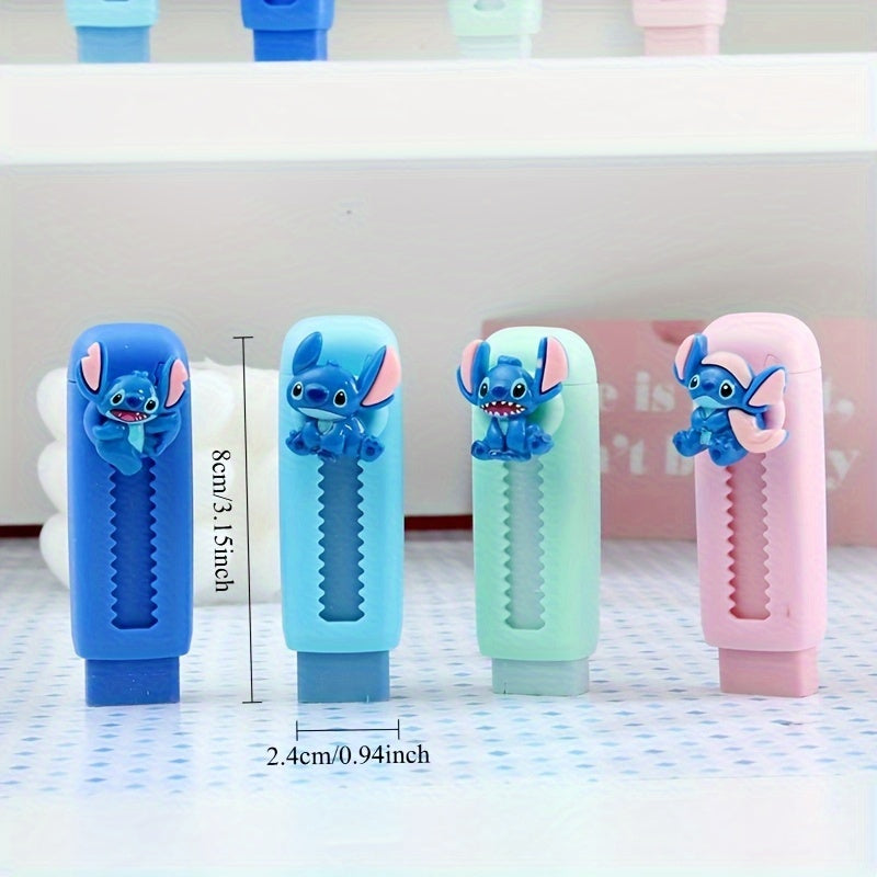 Stitch Themed Erasers - 5pcs - Great Gift for Birthday
