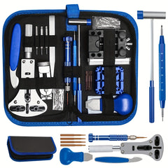 185pcs Watch Repair Kit Professional Tool Set with Portable Box