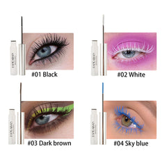 12 Colors Volumizing Mascara, Long Lasting Formula
