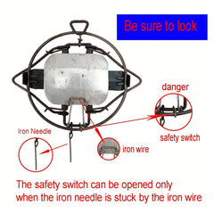 Effective Mouse and Weasel Trap Multiple Sizes for Versatile Use