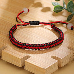 Red String Bracelet Braided Adjustable Women Girls Birthday Gift
