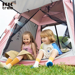 Portable Folding Canopy Fully Automatic Camping Tent for 3-4 People