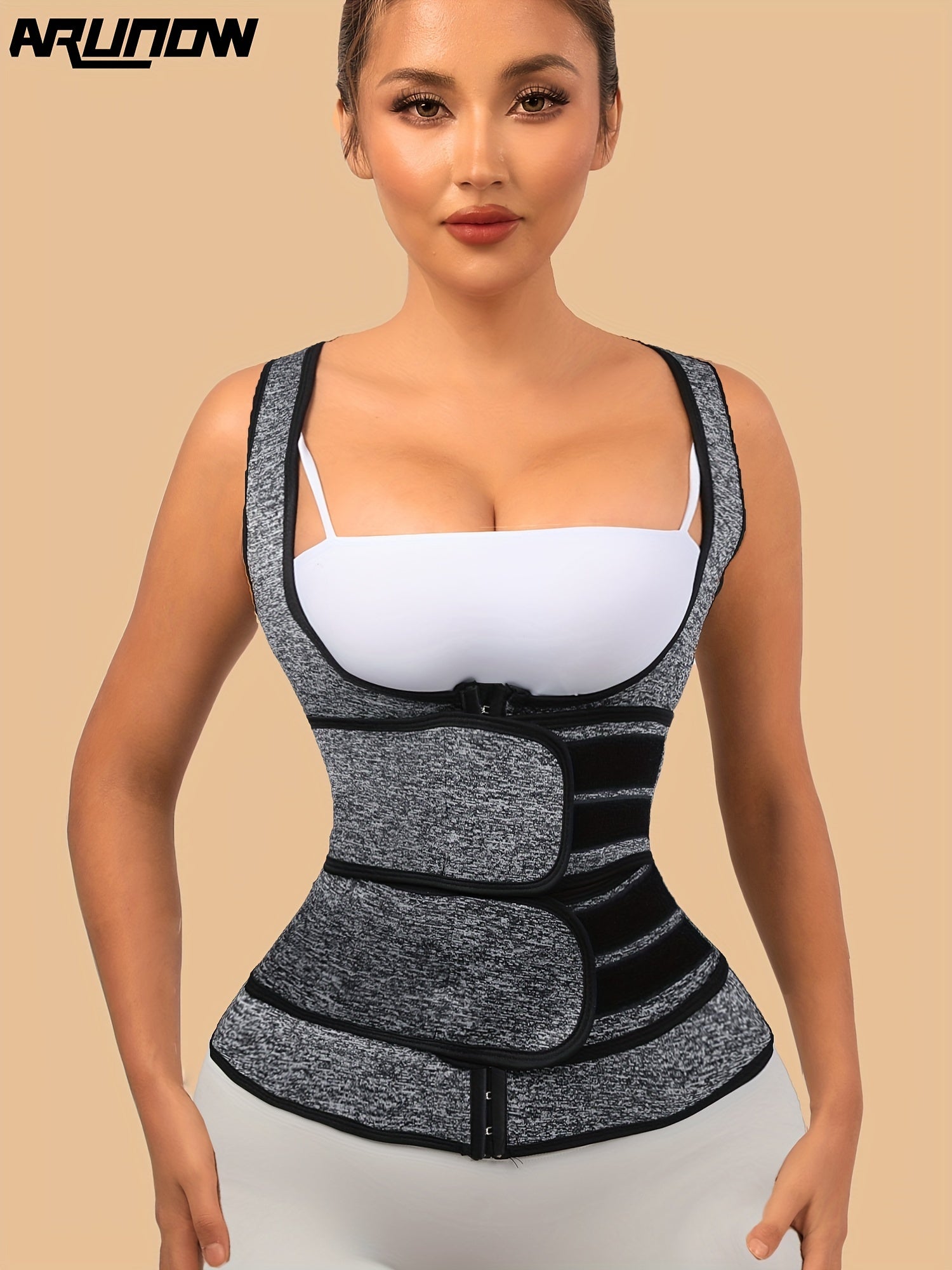 Women's Double Strap Sauna Suit for Waist Training