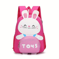 Kids Little Rabbit Backpack Large Capacity Kindergarten Schoolbag Waterproof