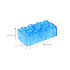 500G Pack Large Particle Building Blocks ABS Material Random Colors DIY
