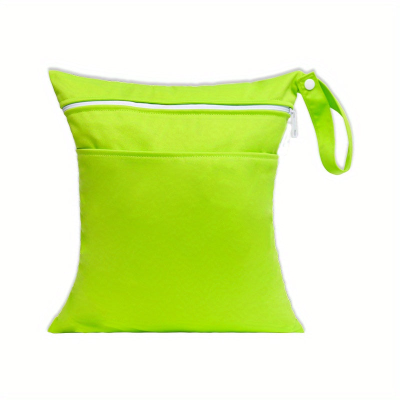 Ananbaby Children's Solid Diaper Bag Double Pocket Wet Bag
